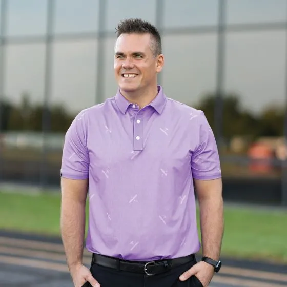 Low IFR Amethyst AeroWear™ Polo 6 Low IFR Amethyst AeroWear™ Polo