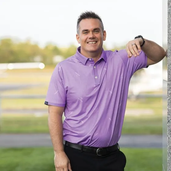 Low IFR Amethyst AeroWear™ Polo 8 Low IFR Amethyst AeroWear™ Polo