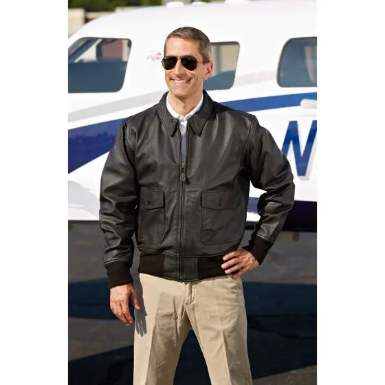 Modern Leather Flight Jacket (AN-J-3)