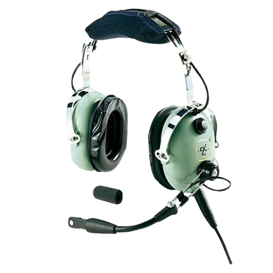 David Clark H10-60H Headset (for Helicopter - Coiled Cord)