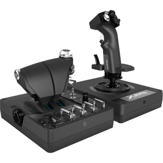 Logitech X56 HOTAS RGB Throttle and Stick