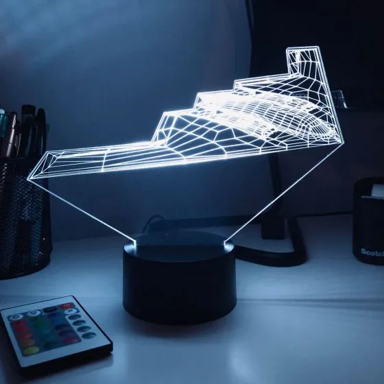 B-2 Bomber 3D Aircraft Color Changing Lamps