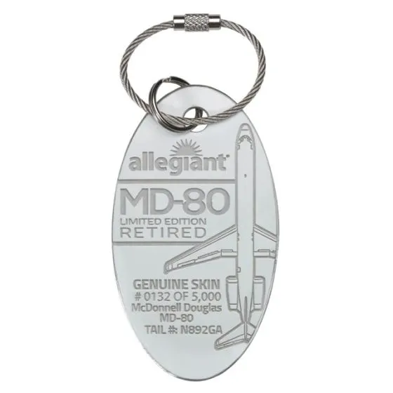 Allegiant McDonnell Douglas MD-80 PlaneTag® 7 Allegiant McDonnell Douglas MD-80 PlaneTag®
