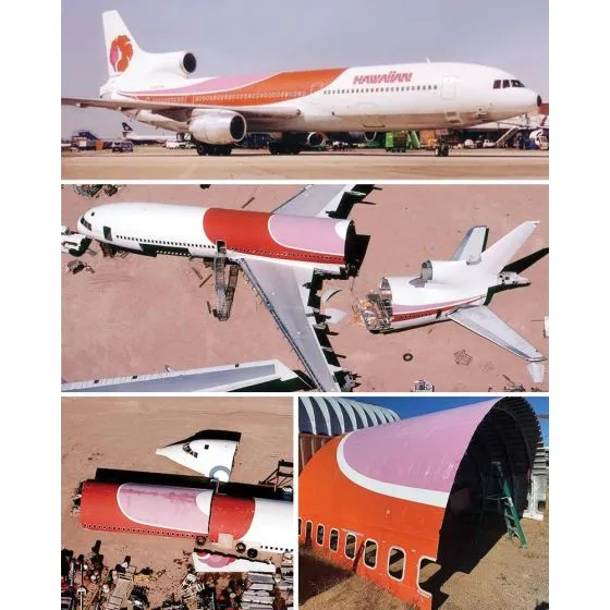 Lockheed L-1011 TriStar Hawaiian Airlines PlaneTag 3 Lockheed L-1011 TriStar Hawaiian Airlines PlaneTag