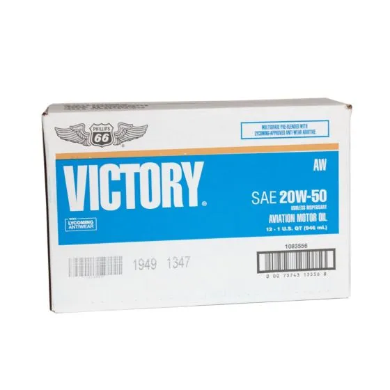 Phillip 66® Victory AW 20W-50 (Case of 12) 2 Phillip 66® Victory AW 20W-50 (Case of 12)