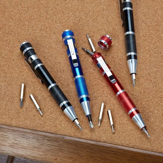 8-Bit Precision Screwdriver (Pack of 4)