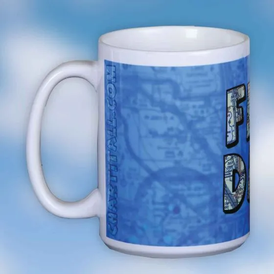 Custom U.S. Aeronautical Fly Dad Chart Mug
