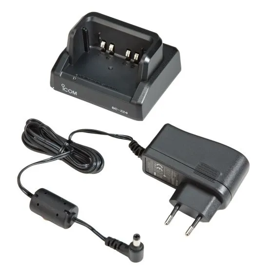 Icom A25 AC Rapid charger base with Euro Style Plug 6 Icom A25 AC Rapid charger base with Euro Style Plug