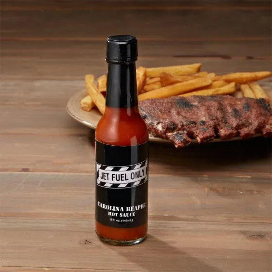 “Jet Fuel Only” Carolina Reaper Hot Sauce