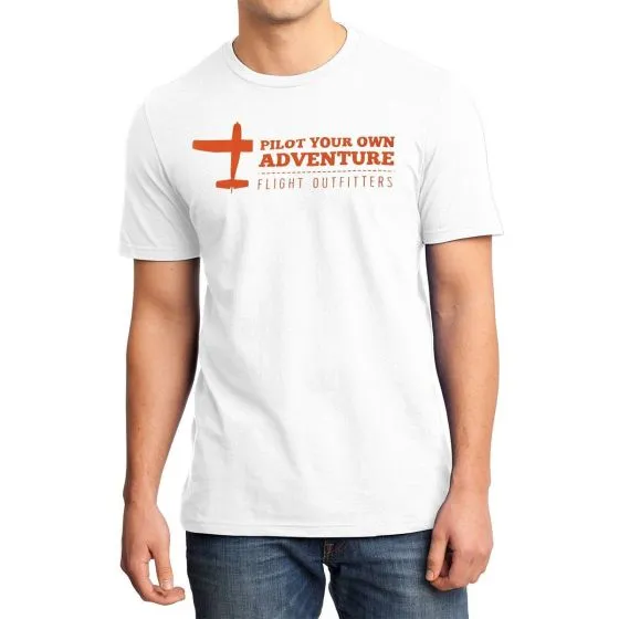 Flight Outfitters White T-Shirt