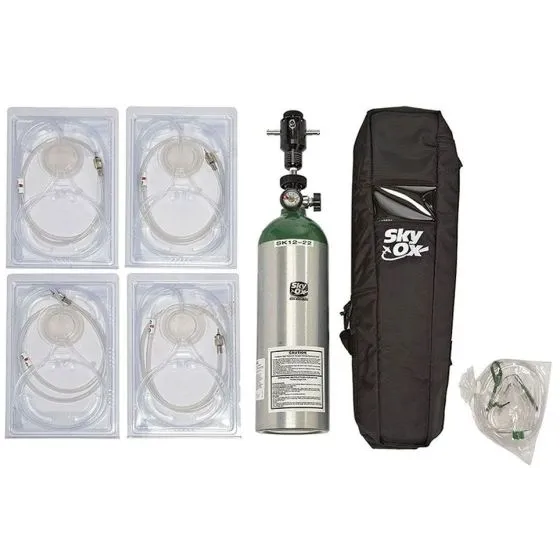 4-place Cannula Oxygen System (4 Nasal Cannulas - 1 Mask) 3 4-place Cannula Oxygen System (4 Nasal Cannulas - 1 Mask)