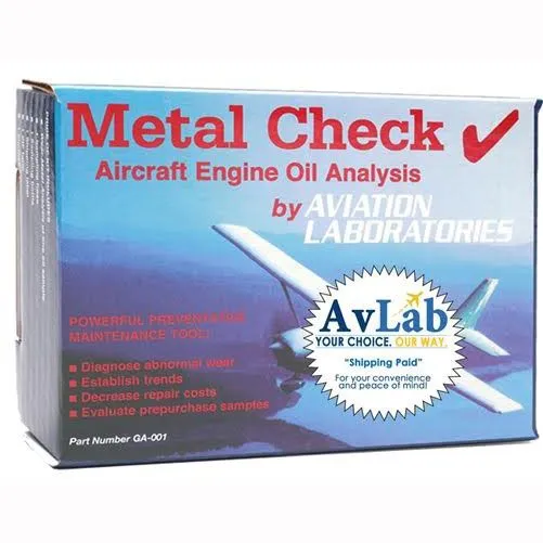 Oil Analysis Kit 1 Oil Analysis Kit