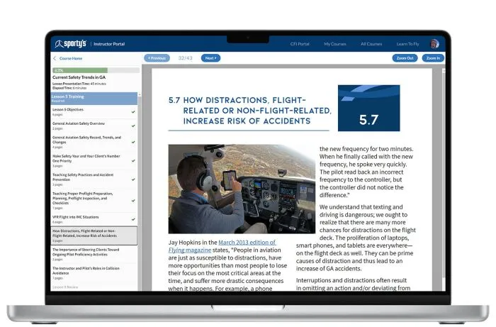 Flight Instructor Refresher Course (Online eFIRC) 3 Flight Instructor Refresher Course (Online eFIRC)