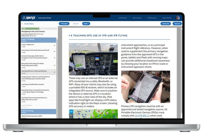 Flight Instructor Refresher Course (Online eFIRC) 7 Flight Instructor Refresher Course (Online eFIRC)