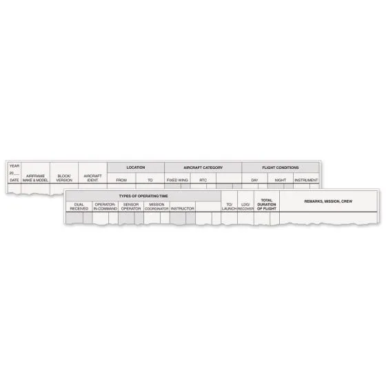 UAS/Drone Pilot Log