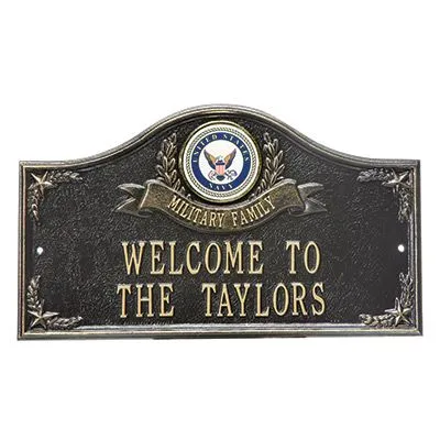 Personalized United States Navy Wall Plaques