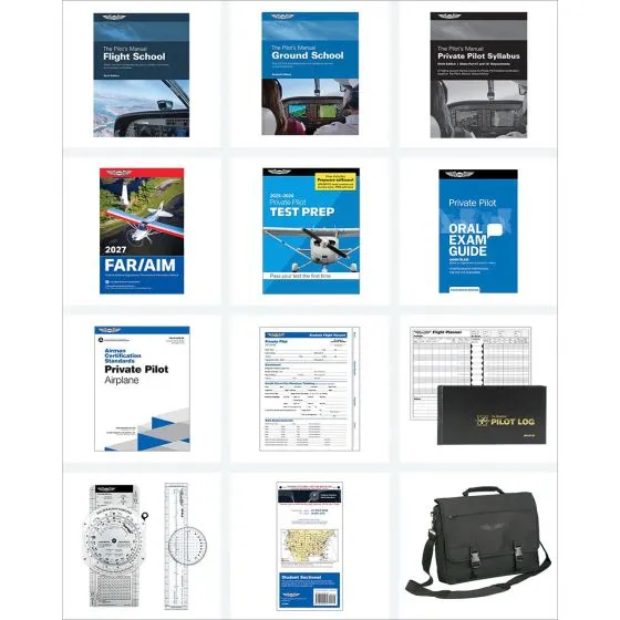 ASA Private Pilot Flight School Kit Part 141