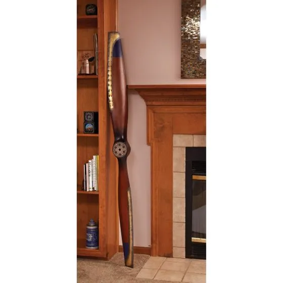 Classic Wooden Propeller w/Brass Edging (6’)