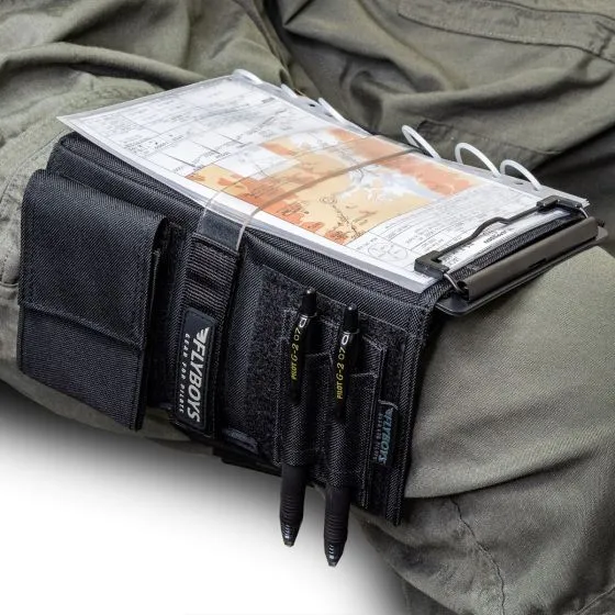 Reversible Kneeboard with Clipboard