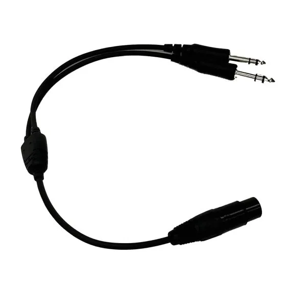 Airbus to Twin Plug Headset Adapter 2 Airbus to Twin Plug Headset Adapter