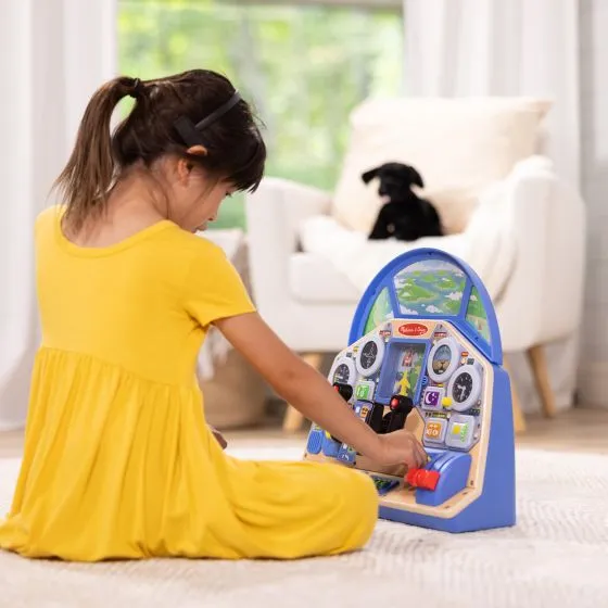 Jet Pilot Interactive Dashboard Playset 8 Jet Pilot Interactive Dashboard Playset