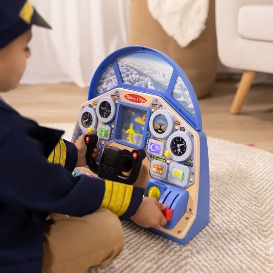 Jet Pilot Interactive Dashboard Playset 9 Jet Pilot Interactive Dashboard Playset