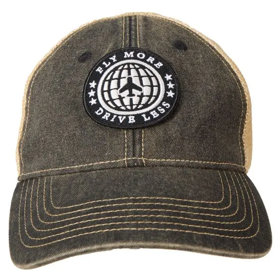 Fly More Drive Less Faded Hat