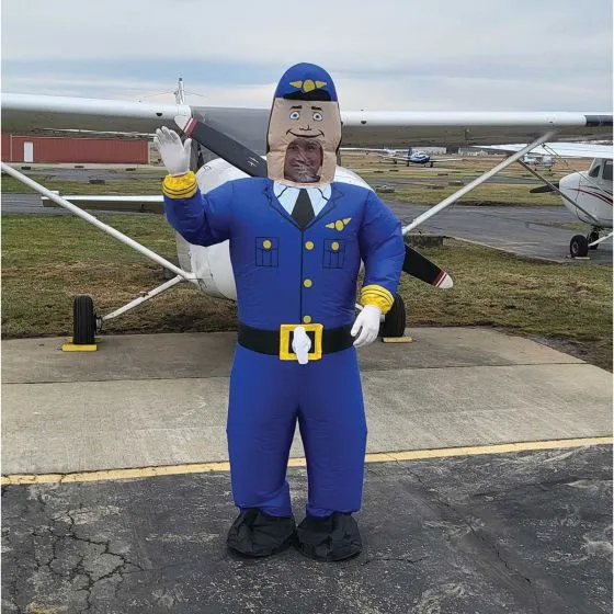 Otto the Pilot Jumpsuit Costume 11 Otto the Pilot Jumpsuit Costume