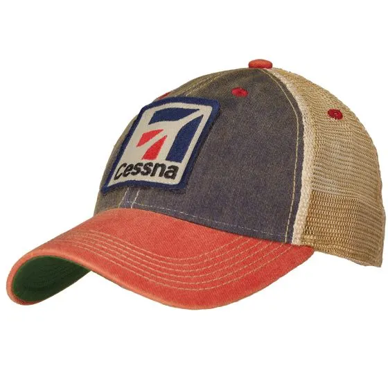 Cessna Trucker Patch Hat 3 Cessna Trucker Patch Hat