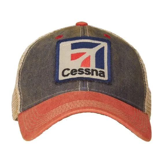 Cessna Trucker Patch Hat 4 Cessna Trucker Patch Hat