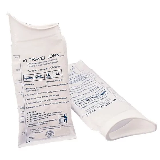 Travel John (Pack of Three)