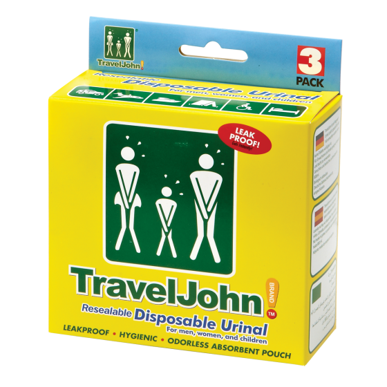 Travel John (Pack of Three)