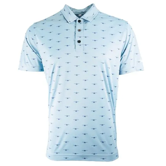 Final Approach AeroWear™ Blue Polo