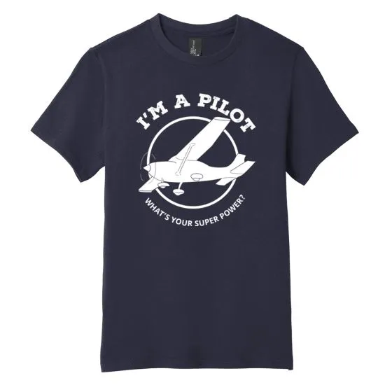 Youth I’m a Pilot Superpower T-Shirt