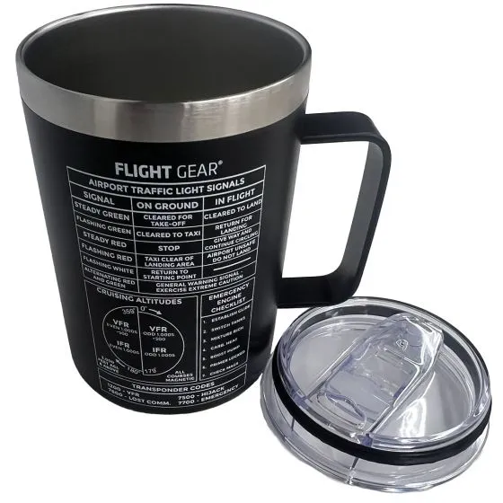 Flight Gear Stainless Coffee Mug