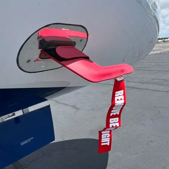 Heavy Duty Pitot Tube Cover for Learjet, Bombardier, and Embraer 3 Heavy Duty Pitot Tube Cover for Learjet, Bombardier, and Embraer