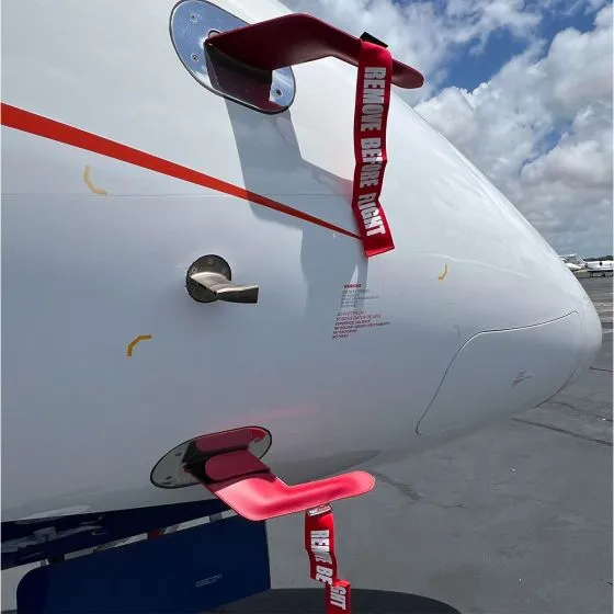 Heavy Duty Pitot Tube Cover for Learjet, Bombardier, and Embraer 4 Heavy Duty Pitot Tube Cover for Learjet, Bombardier, and Embraer